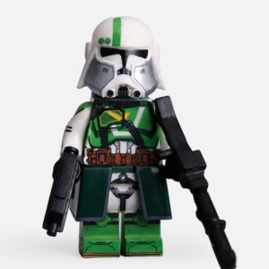 Star Wars 442nd Siege Battalion Clone Trooper Custom Minifigure Armed Standing Ready Movie Accurate Details