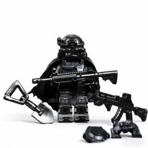 Reaper Ghost Reaper Ghost Custom Minifigure Stealth Tactical Covert Operation Armed Combat High-quality ABS Plastic