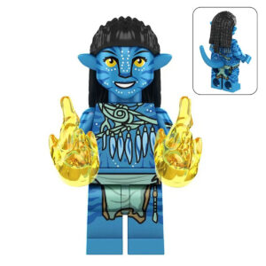 Avatar Neytiri Custom Minifigure Holding Energy Floating Hands Premium ABS Collectible