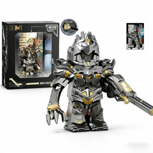 Transformers Megatron Custom Minifigure Cybertron Conquest Warrior Pose Premium AFOL Collectible MOC Decor