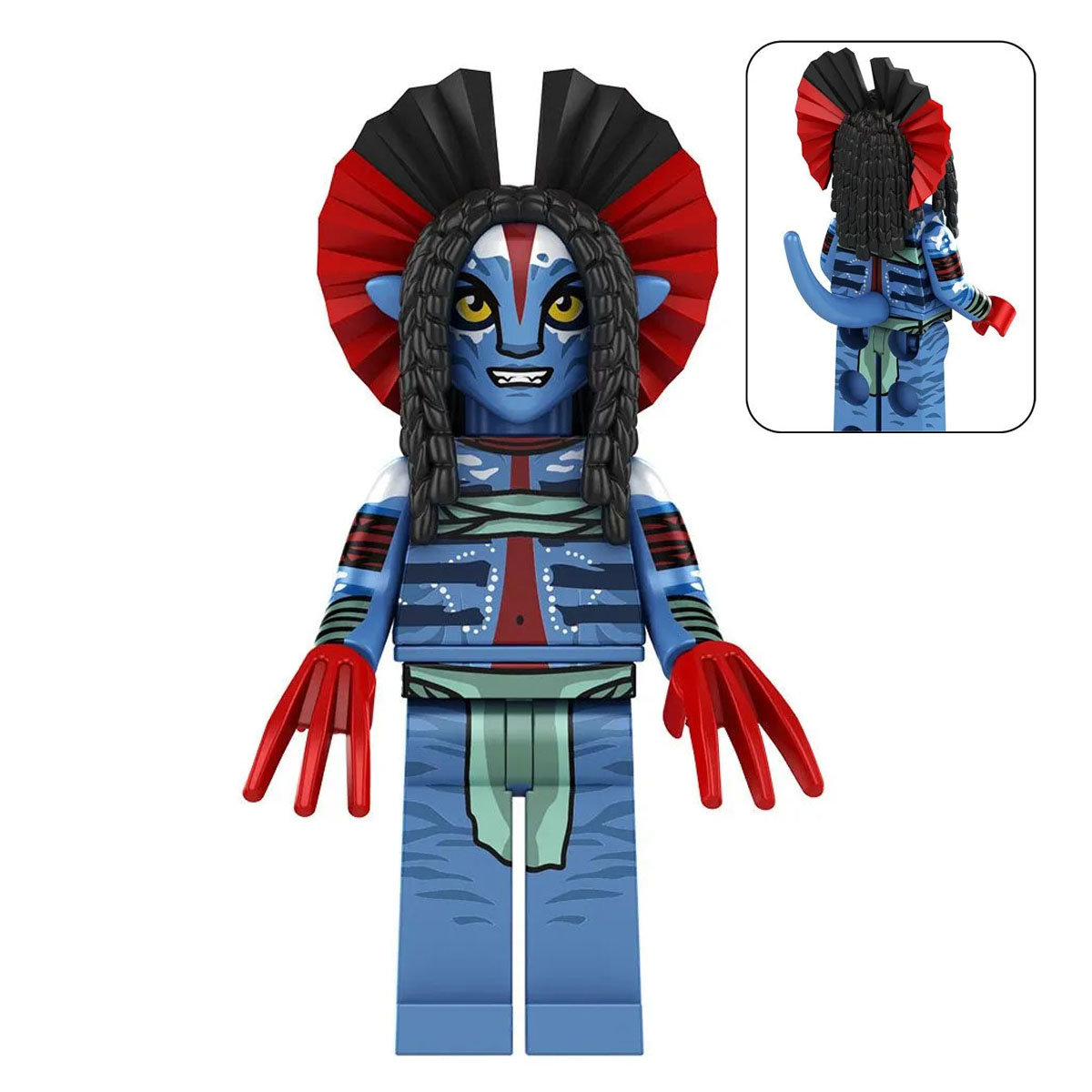 Avatar Neytiri Custom Minifigure Premium ABS Material High-Quality Print Collectible