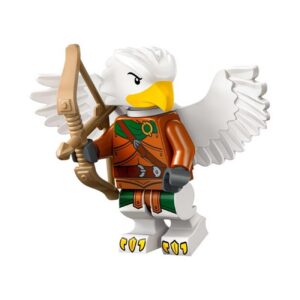 Dungeons & Dragons Aarakocra Ranger Custom Minifigure Holding Bow Ready to Shoot High-Quality ABS Plastic Compatible with Major Building Block Systems