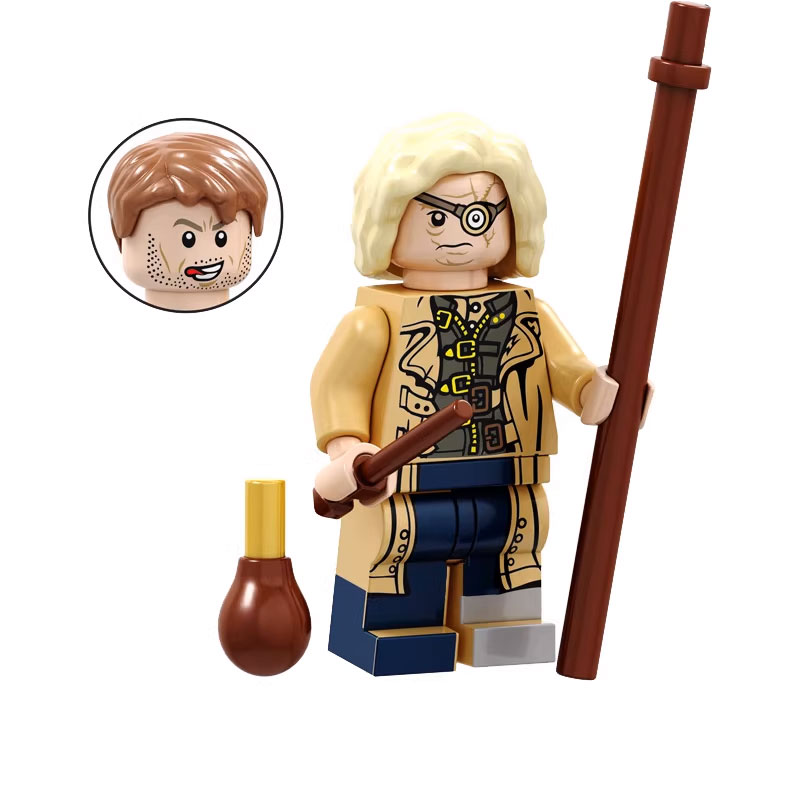 Fantastic Beasts Credence Barebone Custom Minifigure Holding Wand Walking Stick Magic Potion Movie Accurate Details Limited Edition