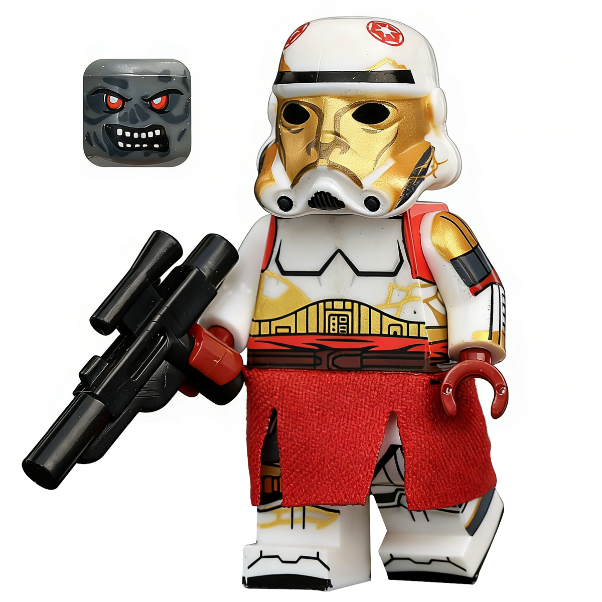 Star Wars Captain Enoch Custom Minifigure Battle Ready Imperial Officer High-quality ABS Plastic