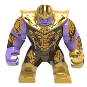 Marvel Thanos Custom Minifigure Standing Battle Ready High-Quality ABS Plastic Precision Injection Molding