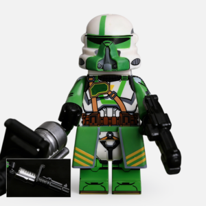 Star Wars Commander Gree Custom Minifigure Standard Phase Armed with Blaster High-quality ABS plastic precision injection molding compatible with brick system