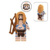 Avatar Na'vi Jake Sully Custom Minifigure Tribal Warrior Hunting Combat Cultural Ritual Collectible Universe Compatible with Building Bricks