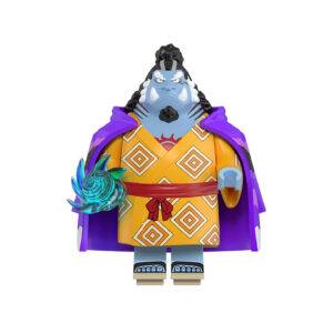 One Piece Jinbe Custom Minifigure Knight of the Sea Warrior Pose Collectible Universe Compatible Blocks