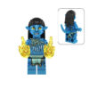 Avatar Na'vi Jake Sully Custom Minifigure Tribal Warrior Hunting Combat Cultural Ritual Collectible Universe Compatible with Building Bricks