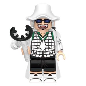 One Piece Usopp Custom Minifigure God Usopp Film Gold White Suit Movie Accurate Details Limited Edition Collectible