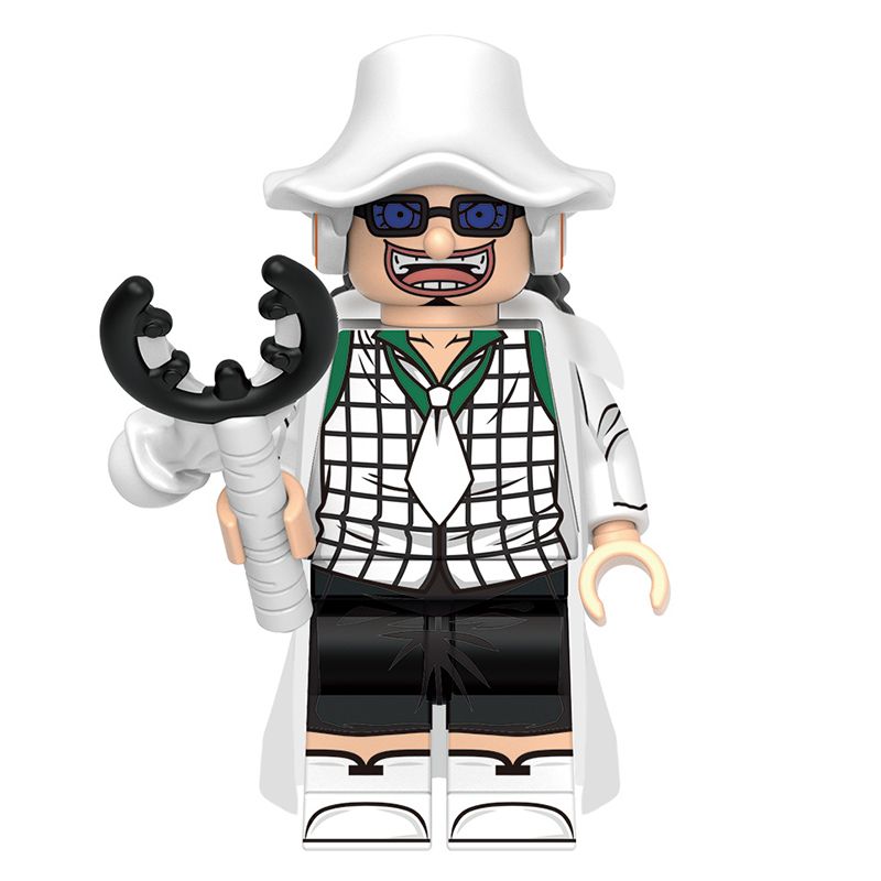 One Piece Usopp Custom Minifigure God Usopp Film Gold White Suit Movie Accurate Details Limited Edition Collectible