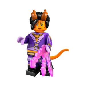 Dungeons & Dragons Tiefling Sorcerer Custom Minifigure Metamagic Spellcasting Magic Effect Collectible Universe Compatible with Building Bricks