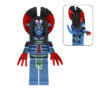 Avatar Na'vi Jake Sully Custom Minifigure Tribal Warrior Hunting Combat Cultural Ritual Collectible Universe Compatible with Building Bricks