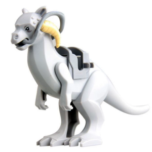 Star Wars Tauntaun Custom Minifigure Riding Mount Winter Terrain Ready Backpack Accessory Rare Edition High Detail