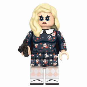 DC Comics Harley Quinn Custom Minifigure Holding Pistol Movie Accurate Design High-quality ABS plastic precision injection molding