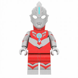 Ultraman Ultraman Tiga Power Type Custom Minifigure Standing Heroic Pose High-quality ABS plastic precision injection molding hand assembled quality