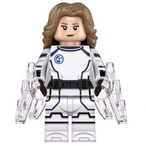 Marvel Invisible Woman Custom Minifigure Limited Edition Design Movie Accurate Details High-quality ABS Plastic Compatible with Major Building Blocks