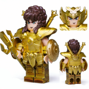 Saint Seiya Libra Dohko Custom Minifigure Sanctuary Battle Warrior Pose Premium Collectible