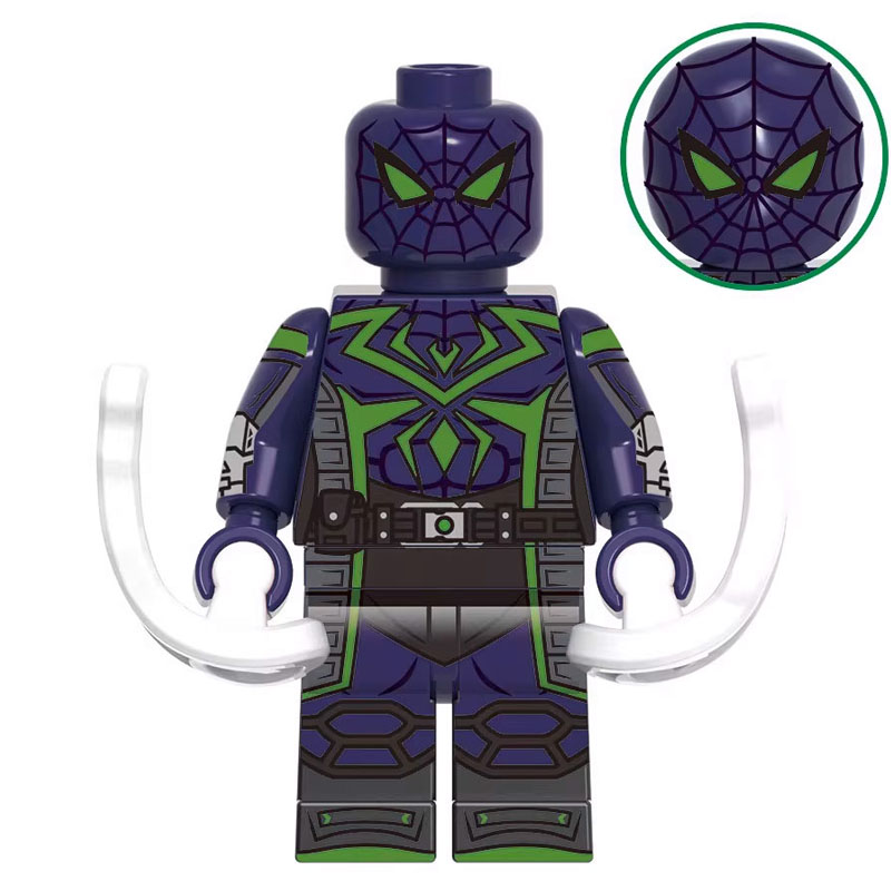 Marvel Spider-Man Custom Minifigure High-Quality ABS Plastic Compatible with Brick System