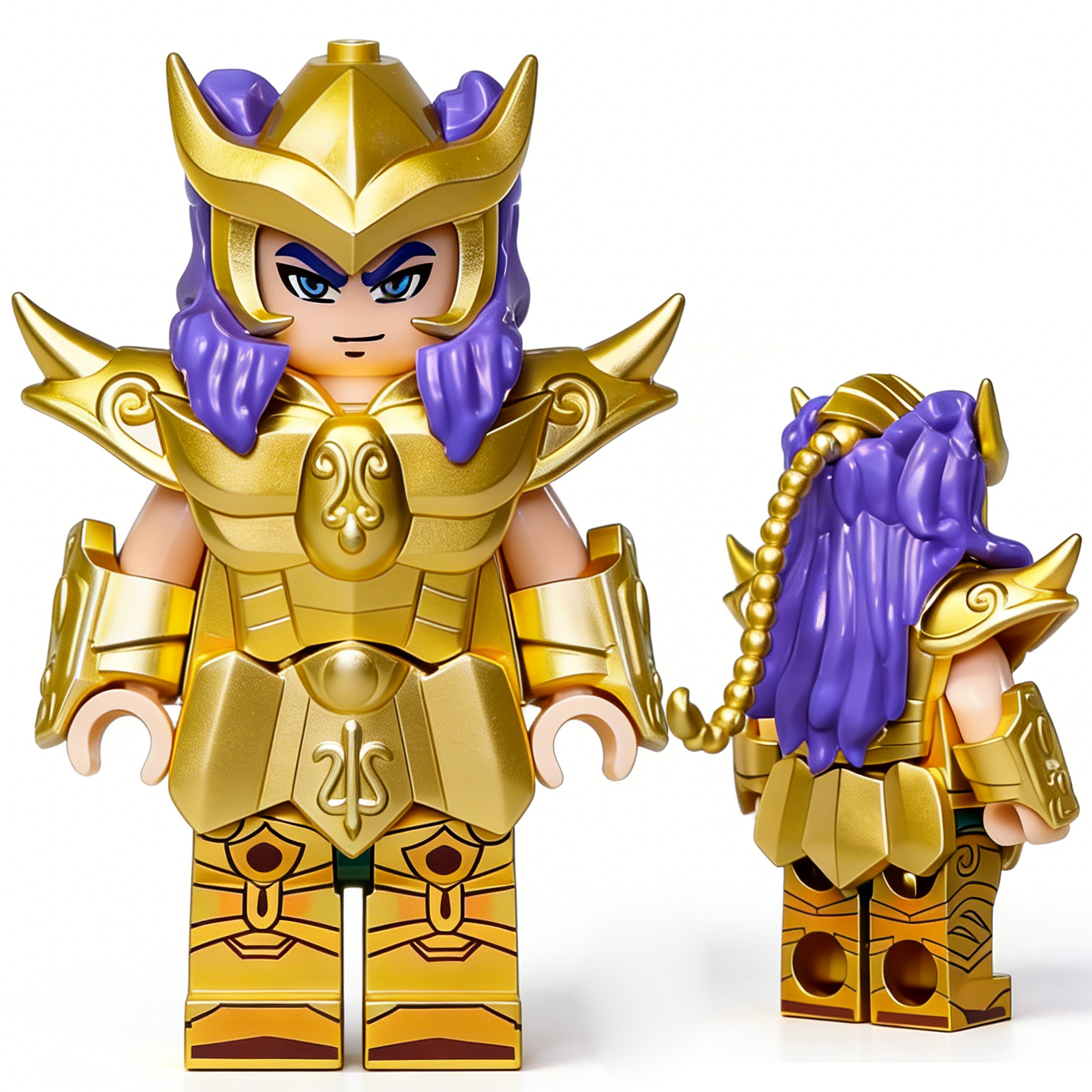 Saint Seiya Scorpio Milo Custom Minifigure Sanctuary Battle Diorama Premium Collectible