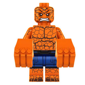 Marvel Universe The Thing Custom Minifigure High-Quality ABS Plastic Compatible with Building Bricks