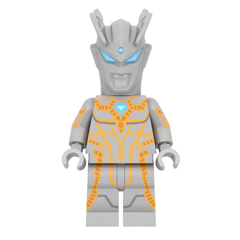 Ultraman Ultraman Zero Custom Minifigure Shining Limited Edition Collectible Compatible with Building Bricks