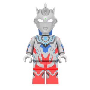 Ultraman Ultraman Zett Custom Minifigure Standing Pose Heroic Stance Collectible Universe Brick System Compatible Limited Edition Movie Accurate Details