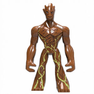 Marvel Groot Custom Minifigure Standing Ready for Action Limited Edition Design