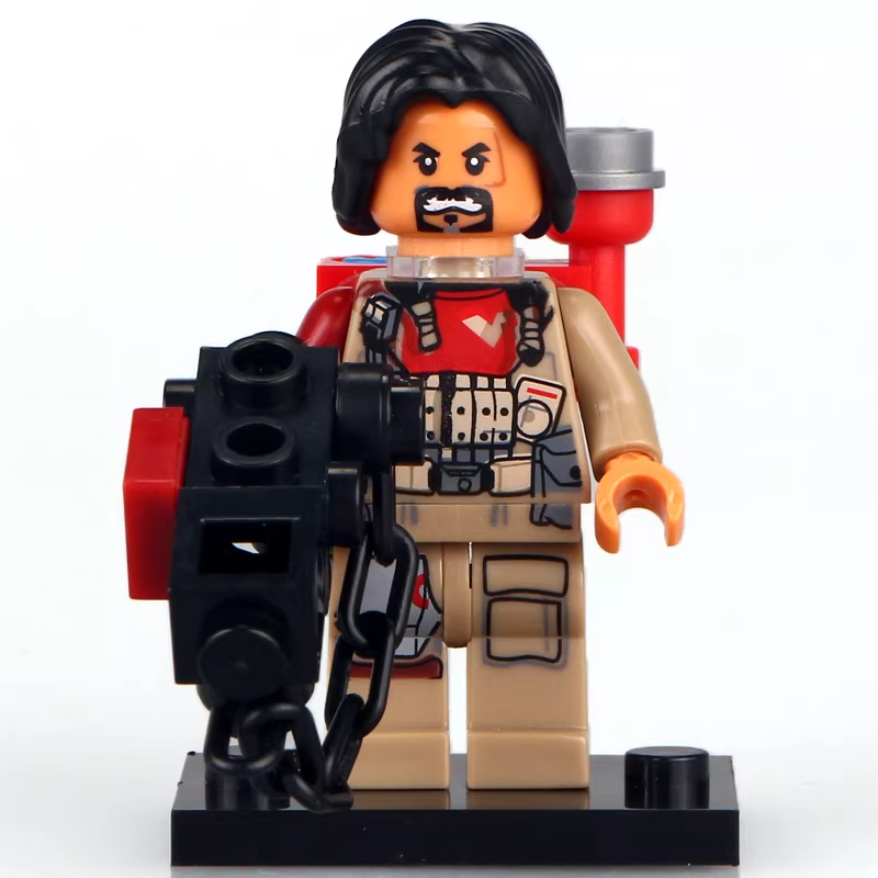 Star Wars Baze Malbus Custom Minifigure Armed Combat Ready High-Quality ABS Plastic