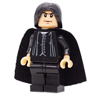 Harry Potter Severus Snape Custom Minifigure Standing Professor Dark Robe High-quality ABS plastic precision injection molding compatible with major building block systems