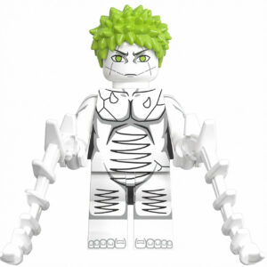 Naruto White Zetsu Custom Minifigure Akatsuki Spy Stealth Mode High-Quality ABS Plastic Hand-Assembled