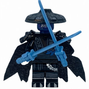 Ninjago Zarkt Wolf Mask Warrior Custom Minifigure Sword Wielding Ninja Warrior High-quality ABS plastic precision injection molding compatible with major brick systems