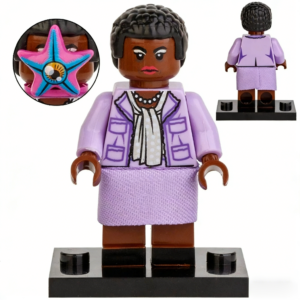 DC Comics Starro-Controlled Civilian Custom Minifigure Controlled by Starro Possession High-Quality ABS Plastic