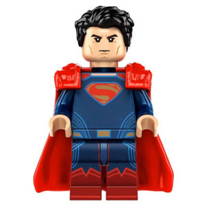 DC Comics Superman Custom Minifigure Armored Shoulder Standing Pose High-quality ABS plastic precision injection molding compatible with building blocks
