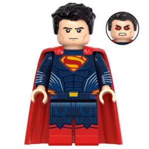 DC Comics Superman Custom Minifigure Heat Vision Movie Accurate Details High-Quality ABS Plastic