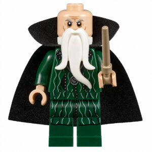 Harry Potter Salazar Slytherin Custom Minifigure Holding Wand Standing Pose Limited Edition Collectible