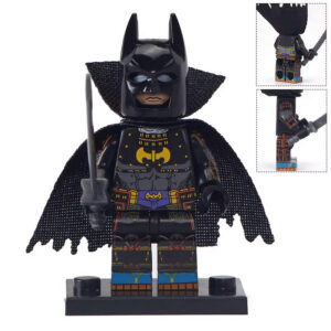DC Comics Batman Custom Minifigure Samurai Holding Sword Premium ABS Material High-Quality Print