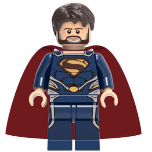 DC Comics Jor-El Custom Minifigure Standing Kryptonian Superman-like Costume High-Quality ABS Plastic Precision Injection Molding