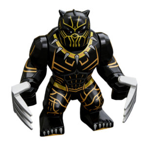 Black Panther Marvel Big Figure Collectible Dynamic Action Pose with Claws