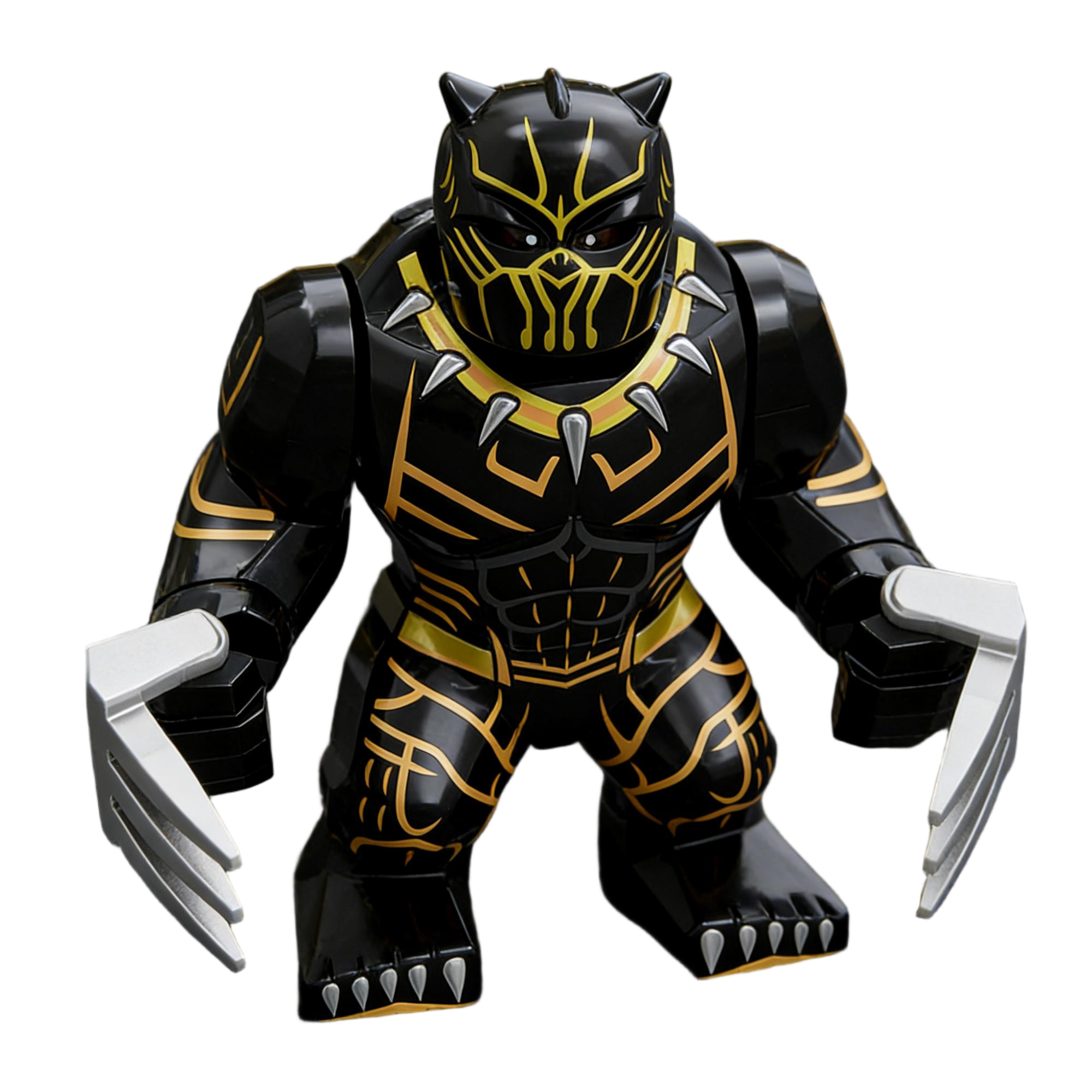 Black Panther Marvel Big Figure Collectible Dynamic Action Pose with Claws