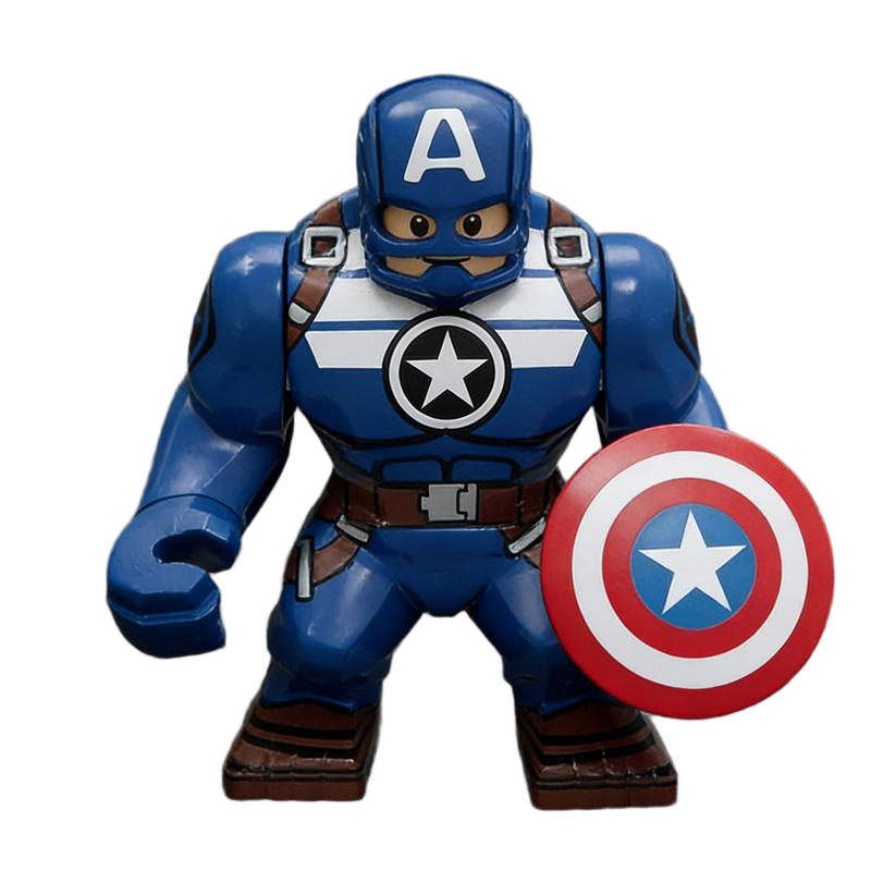 Captain America Marvel Big Figure Collectible With Shield