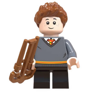 Harry Potter Seamus Finnigan Custom Minifigure Holding Broomstick Quidditch Player High-quality ABS Plastic Collectible