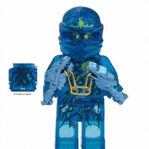 Ninjago Jay True Potential Custom Minifigure Elemental Power Ninja Warrior Energy Control Collectible Universe Brick System Compatible