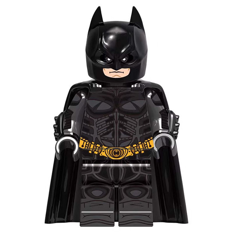 DC Comics Batman Custom Minifigure Dark Knight Standing Pose High-quality ABS Plastic Precision Injection Molding Compatible with Brick System Building Blocks