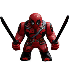 Deadpool Marvel Big Figure Collectible Dynamic Action Pose with Swords