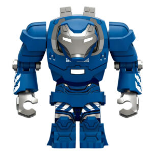 Iron Man Marvel Big Figure Collectible Blue Armored Standing Pose