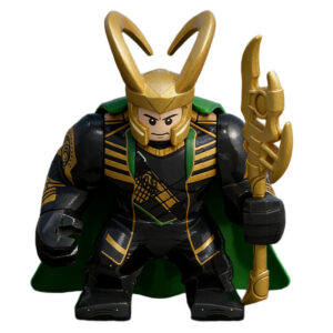 Loki Marvel Big Figure Collectible Armored with Staff
