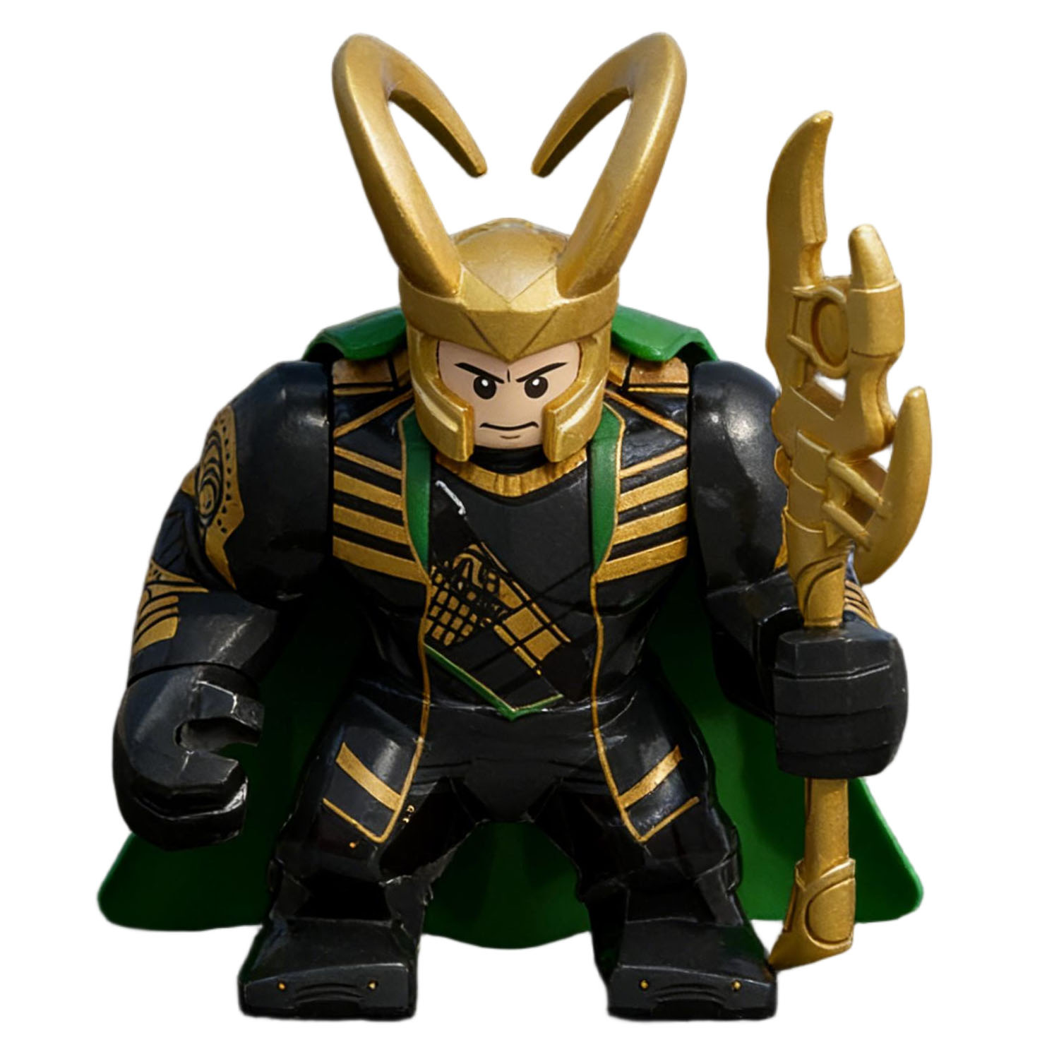 Loki Marvel Big Figure Collectible Armored with Staff