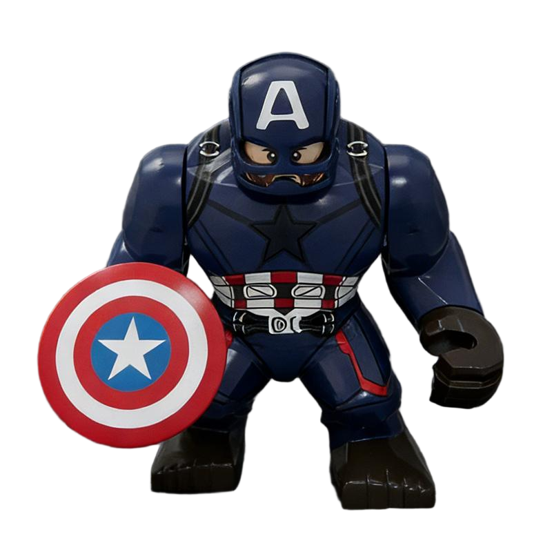 Captain America Marvel Big Figure Collectible Dynamic Action Pose with Shield