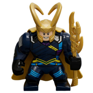 Loki Marvel Big Figure Collectible with Staff and Armor